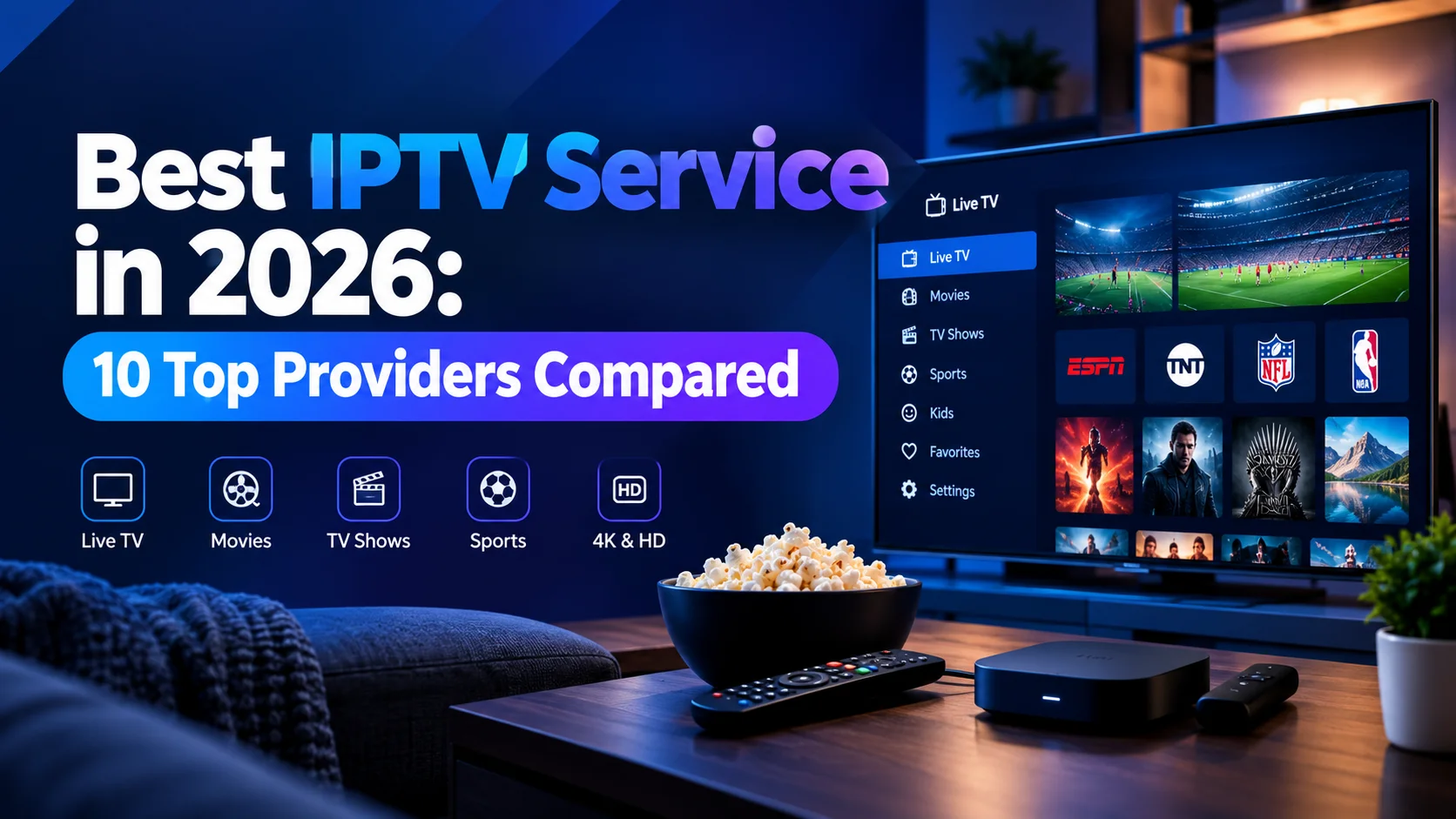 Best IPTV Service in 2026: 10 Top Providers Compared (Prices, Trials & Refunds)