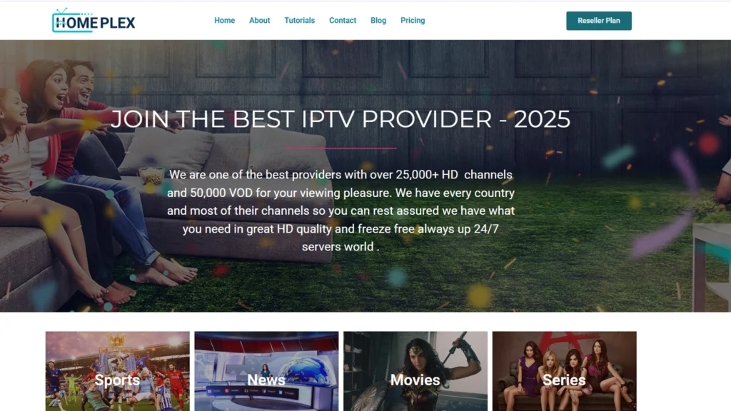 HomePlex IPTV