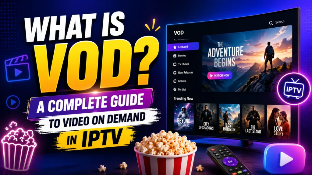 What is VOD? A complete guide to Video on Demand in IPTV – Nixon IPTV