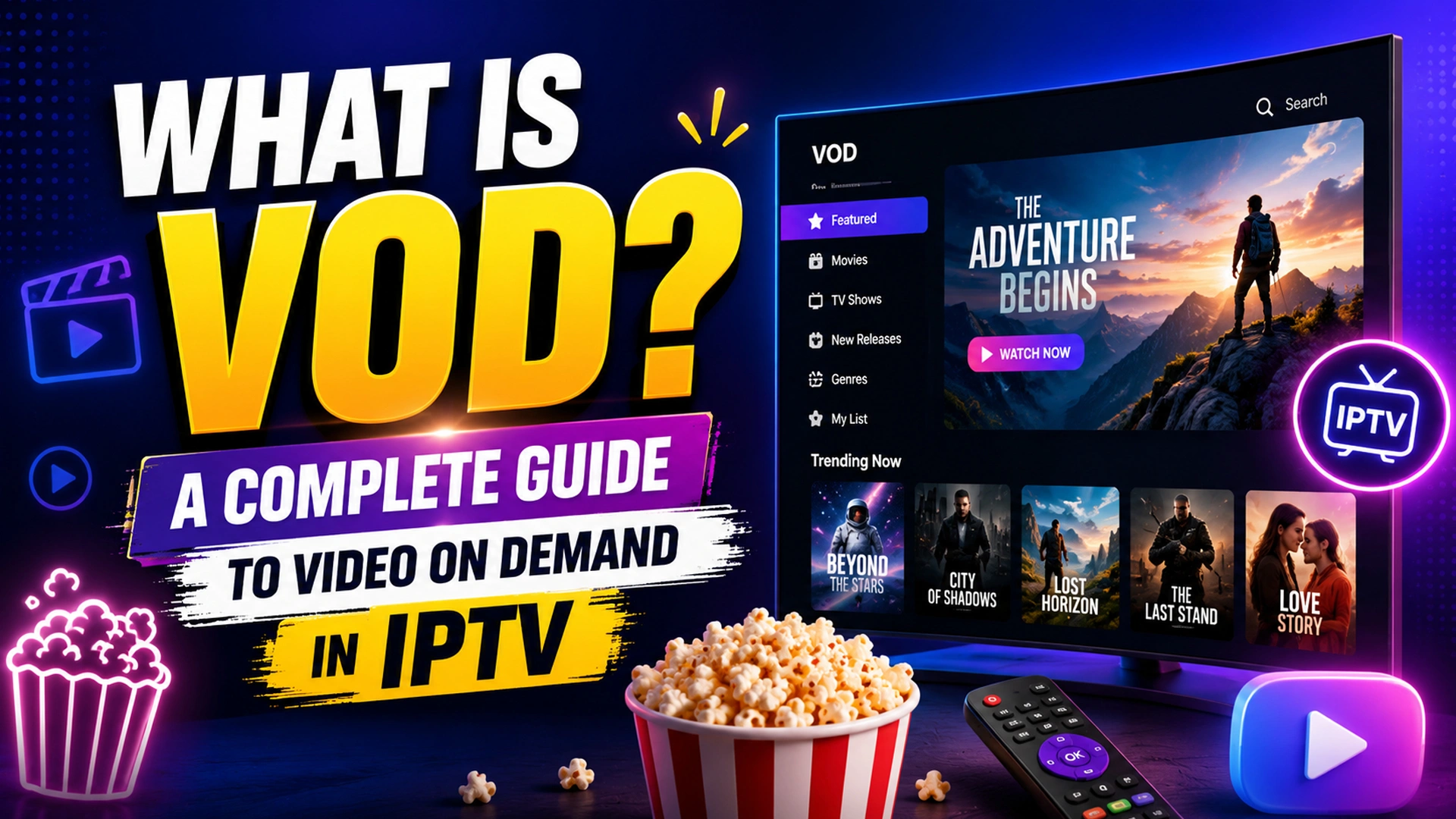 What is VOD? A complete guide to Video on Demand in IPTV – Nixon IPTV