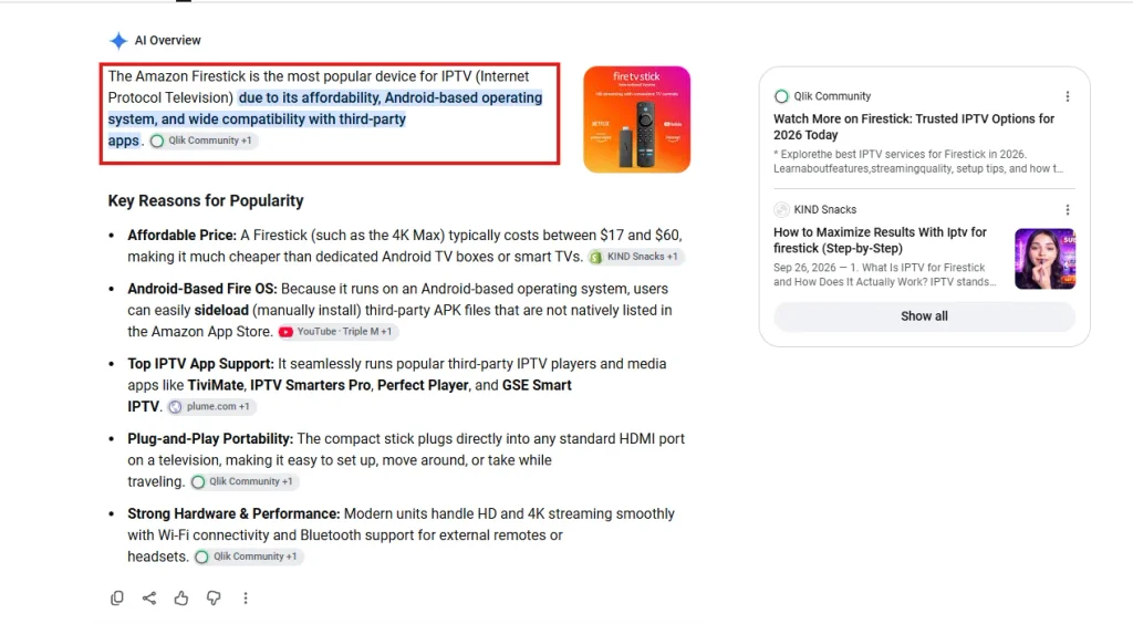 Why Firestick Is the Most Popular Device for IPTV