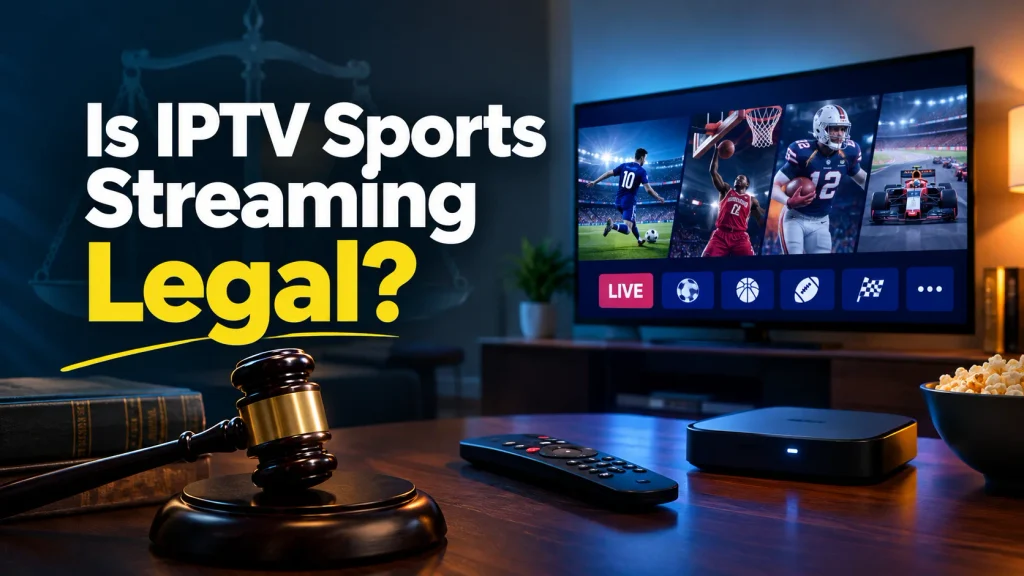 Is IPTV Sports Streaming Legal