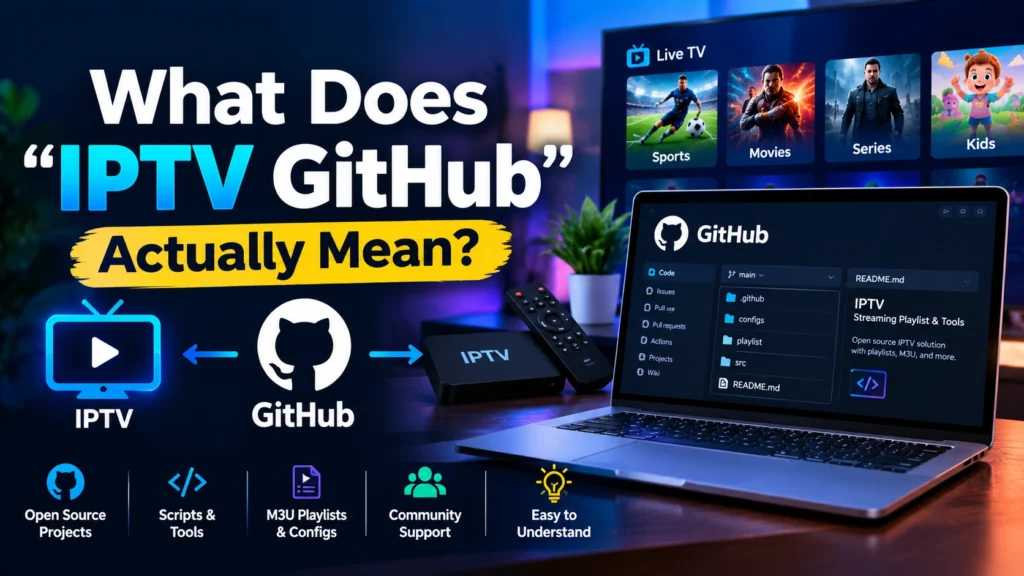 What Does IPTV GitHub.