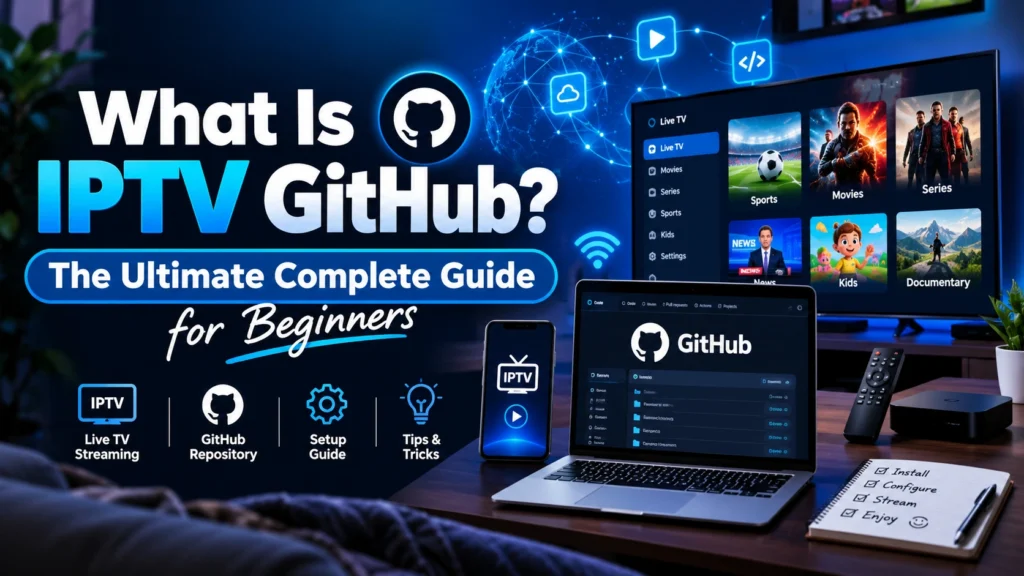 What is IPTV GitHub - complete beginner's guide to IPTV M3U playlists and repositories